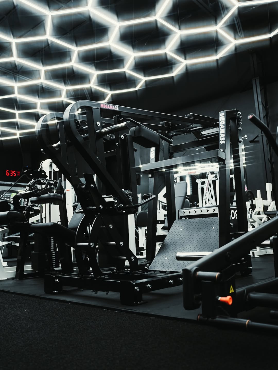 Training equipment inside The Altar